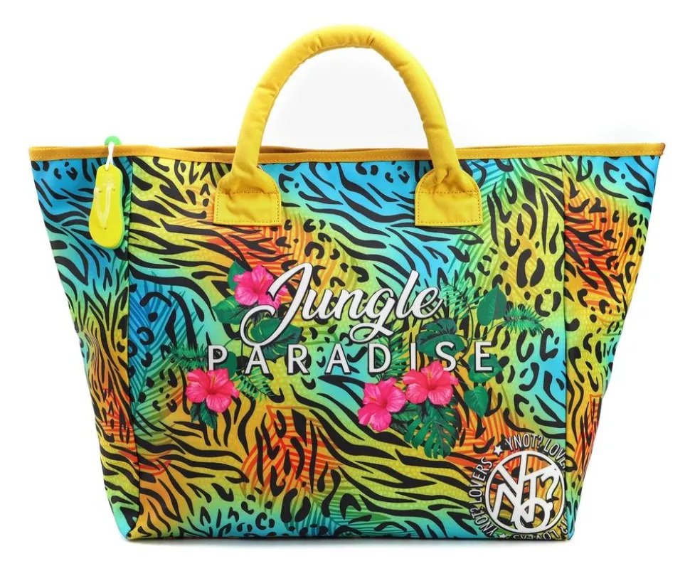 Cheap Ynot Borsa da mare ? Jungle Paradise 005 Yellow