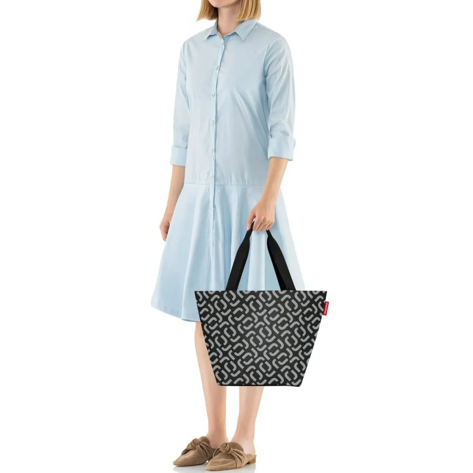 borsa_donna_reisenthel_shopper_m_signature_black_2.webp Best Sale Reisenthel Borsa donna shopper M Signature Black SignatureBlack