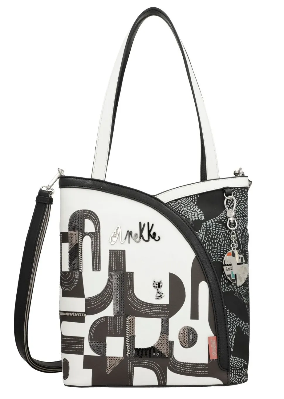 New Anekke Borsa due manici Nature Sixties 38862-282