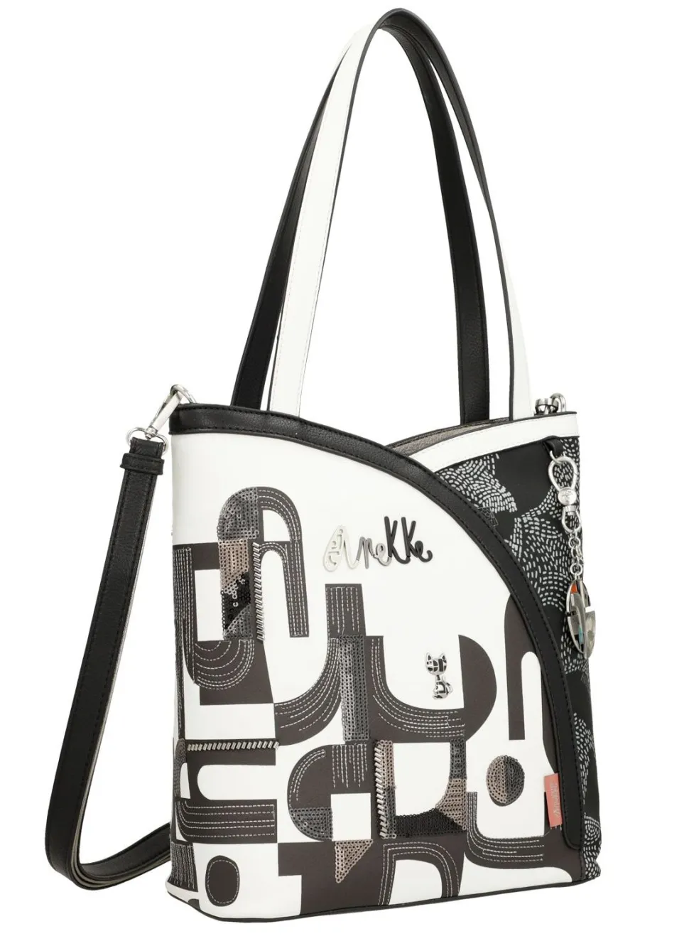 New Anekke Borsa due manici Nature Sixties 38862-282