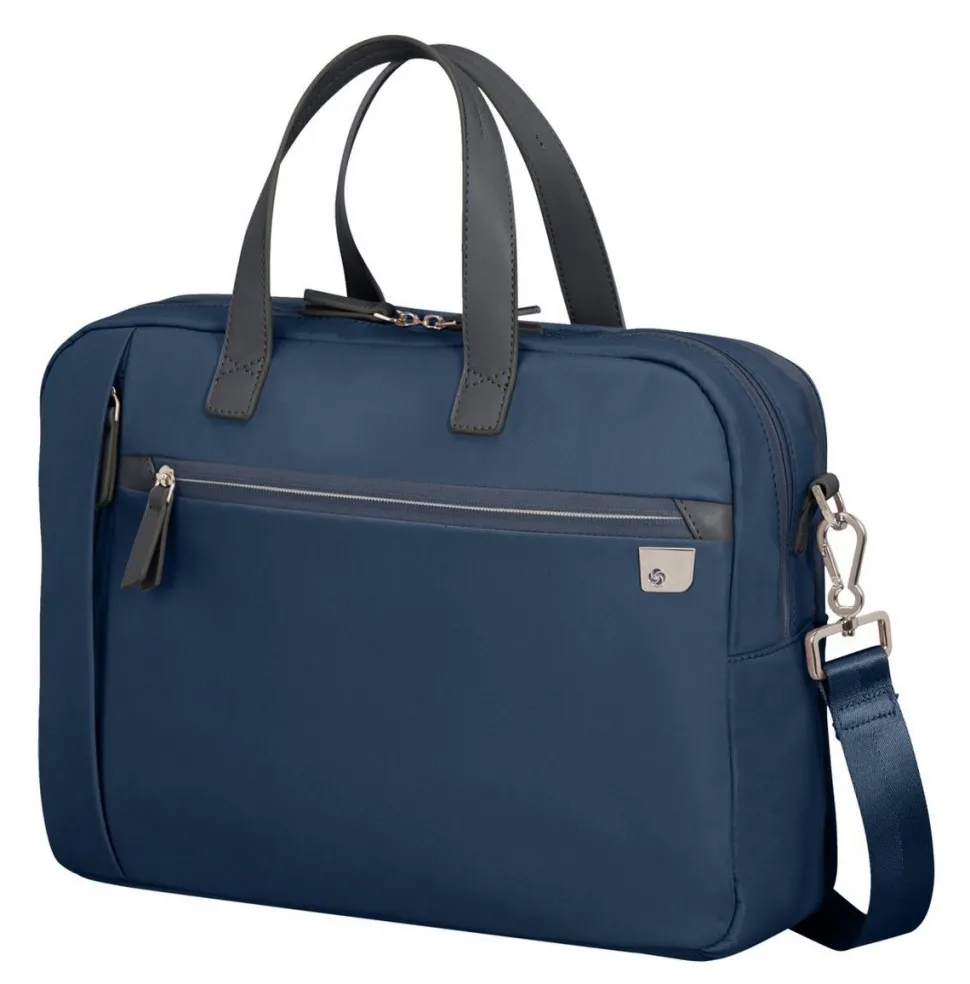 New Samsonite Borsa lavoro donna 2 comparti 15,6" Eco Wave Blu