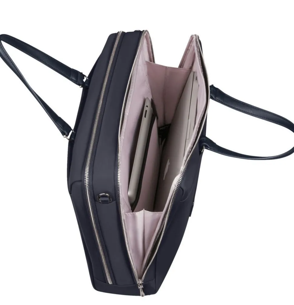 borsa_lavoro_donna__samsonite_zalia__blu_4-1.webp Best Sale Samsonite Borsa lavoro donna 15,6" Zalia 3.0 Blu