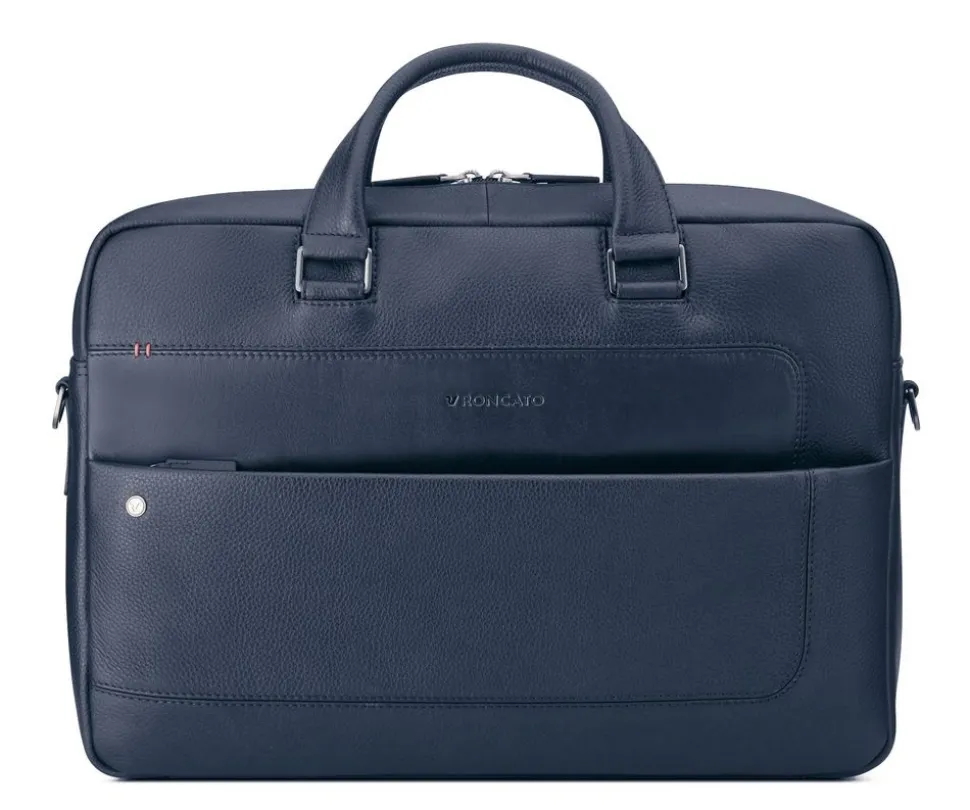 Best Roncato Borsa lavoro in pelle Alaska 2428 Navy