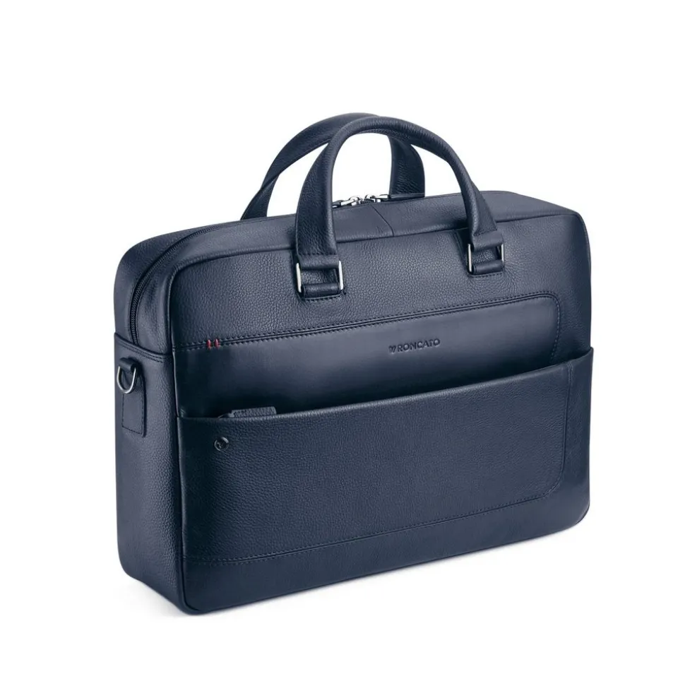 Best Roncato Borsa lavoro in pelle Alaska 2428 Navy