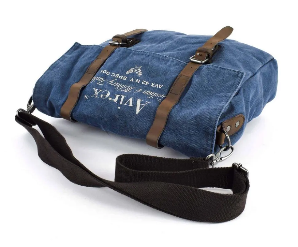 borsa_messenger_avirex__blu_3.webp Sale Avirex Borsa Messenger 140506 Blu