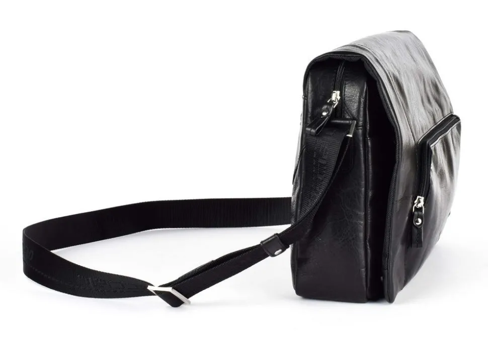borsa_messenger_in_pelle_acciaio__nera_2.webp Shop Acciaio Borsa Messenger in pelle 8359 Nera