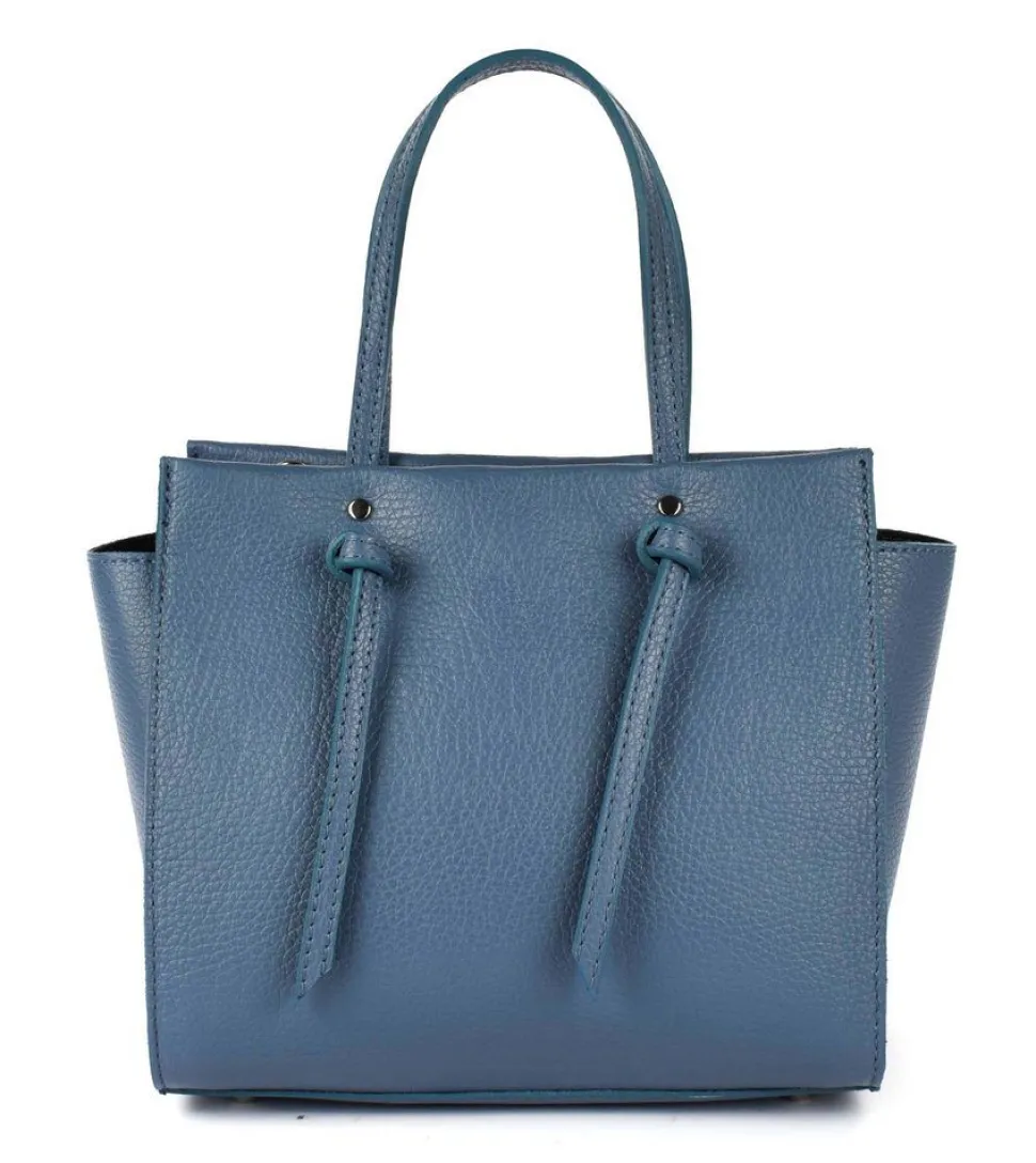 Sale Pronto Moda Borsa piccola a mano e tracolla 20097 Azzurra Azzurro