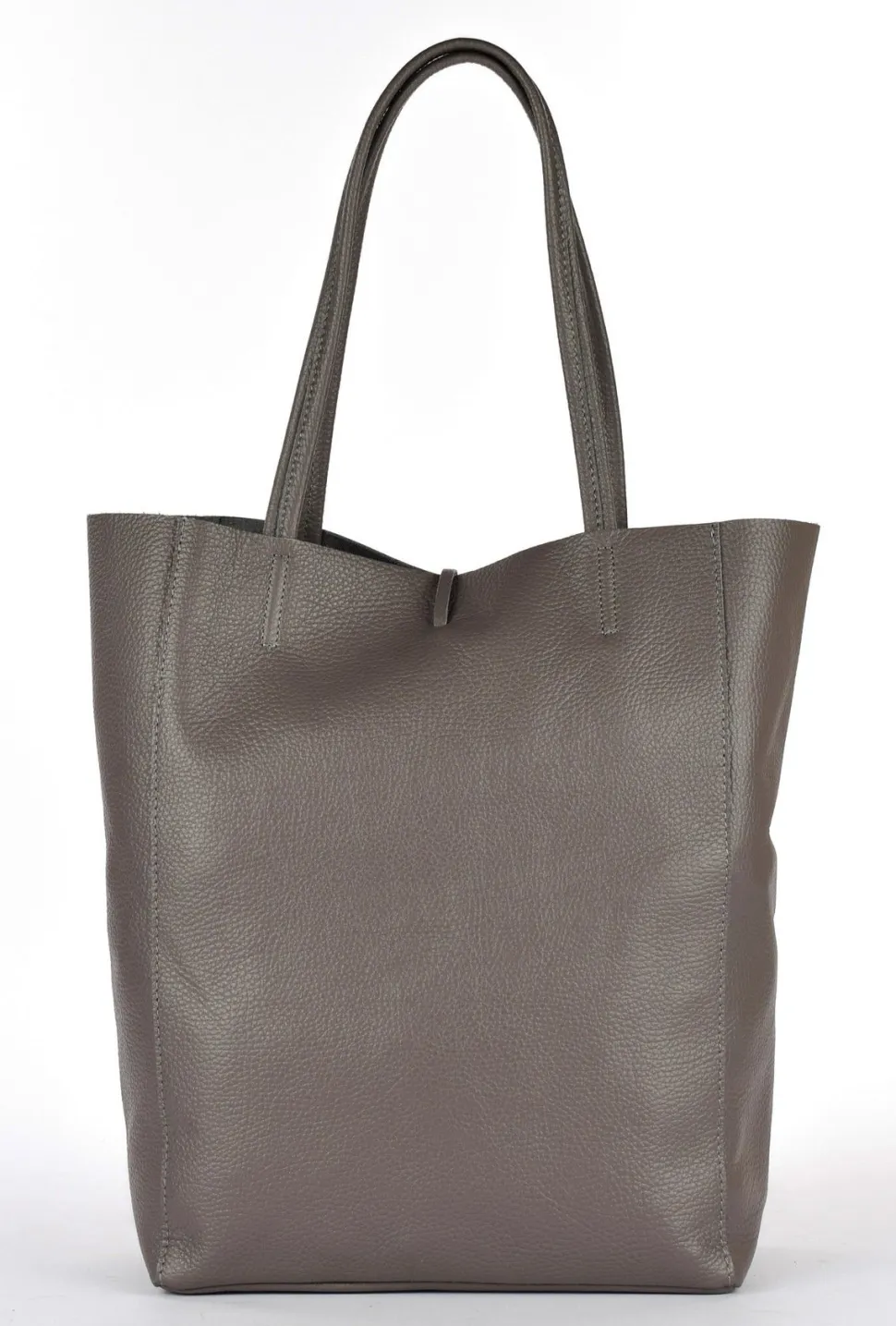 borsa_shopper_in_pelle__cemento_2.webp Cheap Pronto Moda Borsa shopper in pelle 20056 Cemento