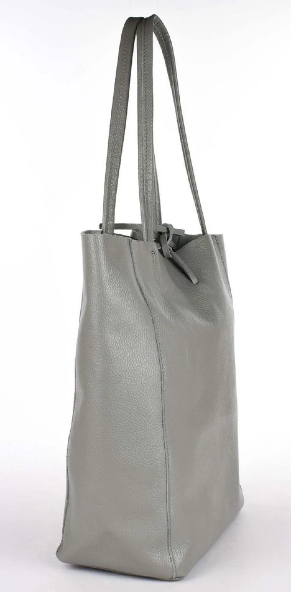 borsa_shopper_in_pelle__grigio_2.webp Cheap Pronto Moda Borsa shopper in pelle 20056 Grigio