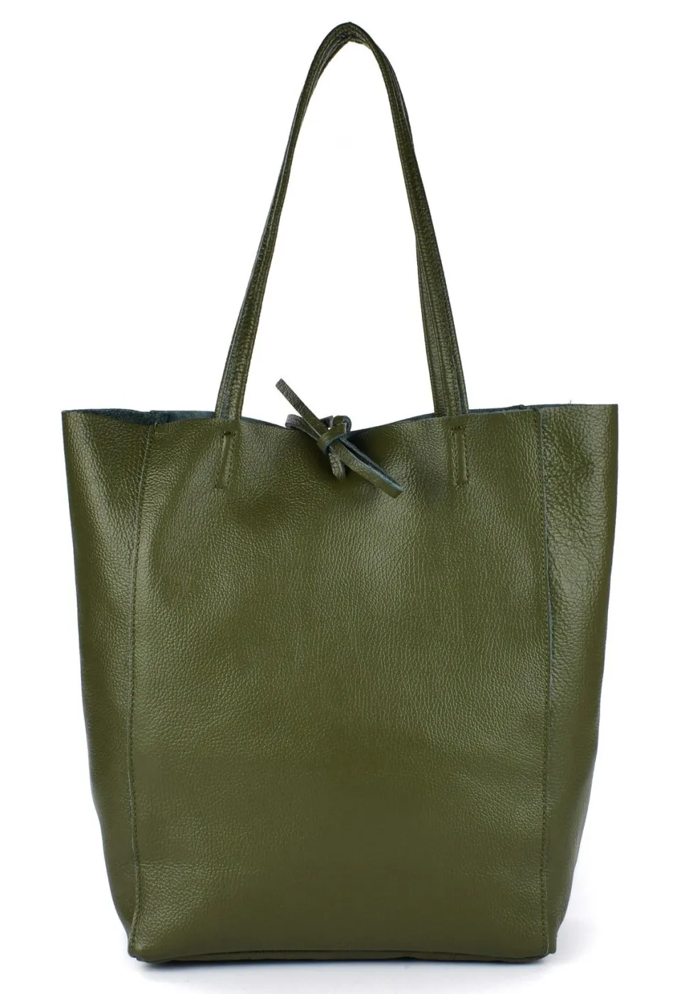 Discount Pronto Moda Borsa shopper in pelle 20056 Salvia