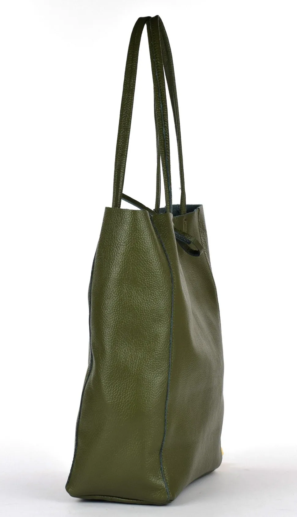 Discount Pronto Moda Borsa shopper in pelle 20056 Salvia