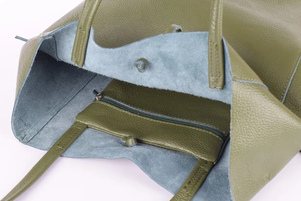 borsa_shopper_in_pelle__salvia_3.webp Discount Pronto Moda Borsa shopper in pelle 20056 Salvia