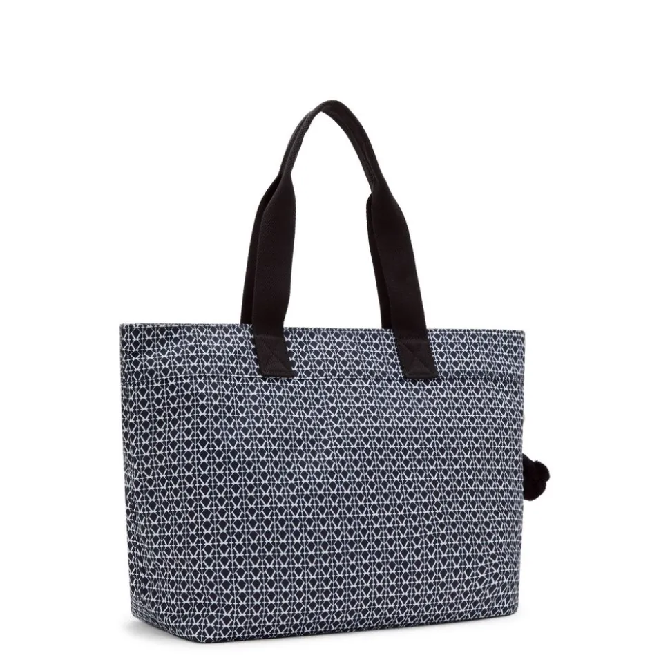 New Kipling Borsa shopper Colissa Signature Print SignaturePrint