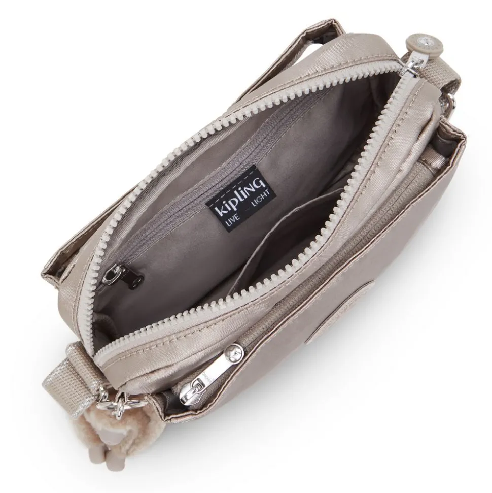 borsa_tracolla_kipling_abanu_metallic_glow_2.webp Online Kipling Borsa tracolla Abanu Metallic Glow MetallicGlow