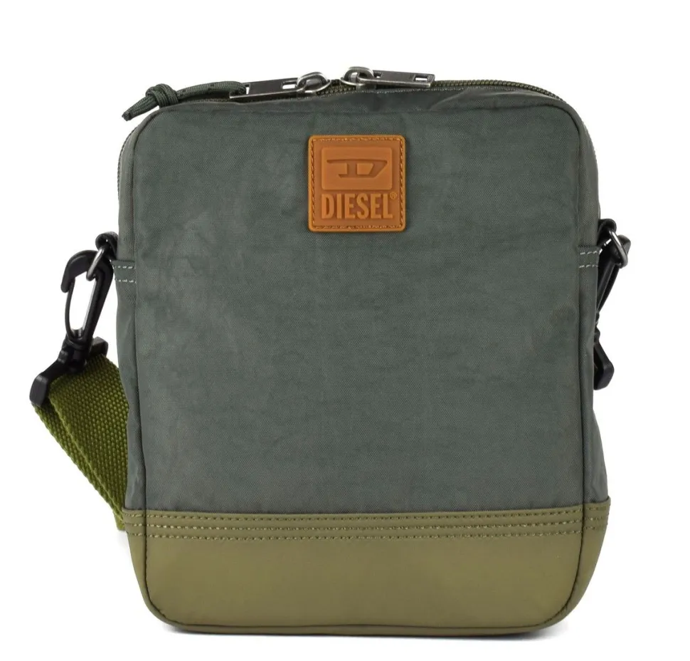 Online Diesel Borsa tracolla uomo Altairo X07506 Verde
