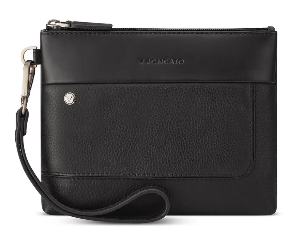 Shop Roncato Borsa uomo a mano Alaska 2420 Nero