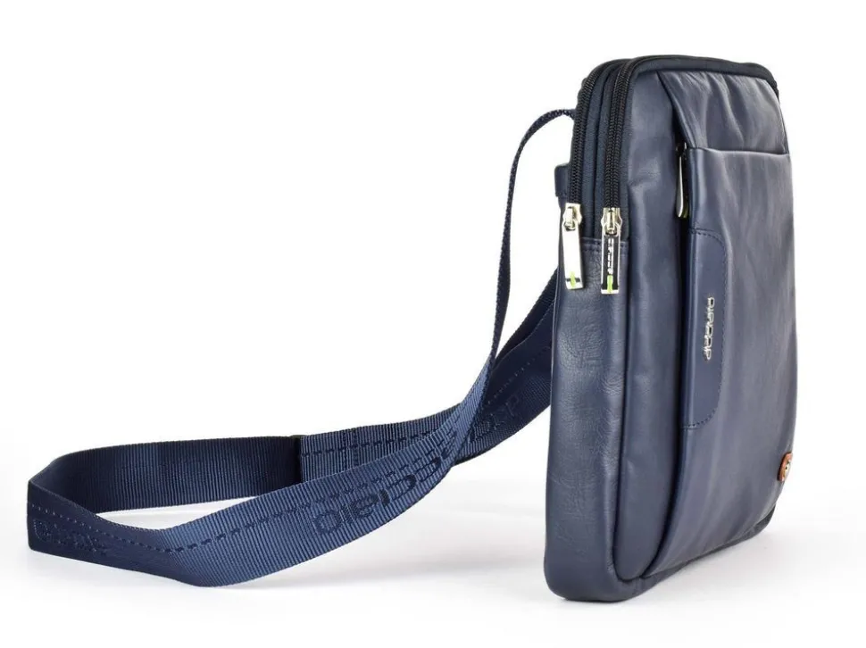 Shop Acciaio Borsa uomo 8454 Blu