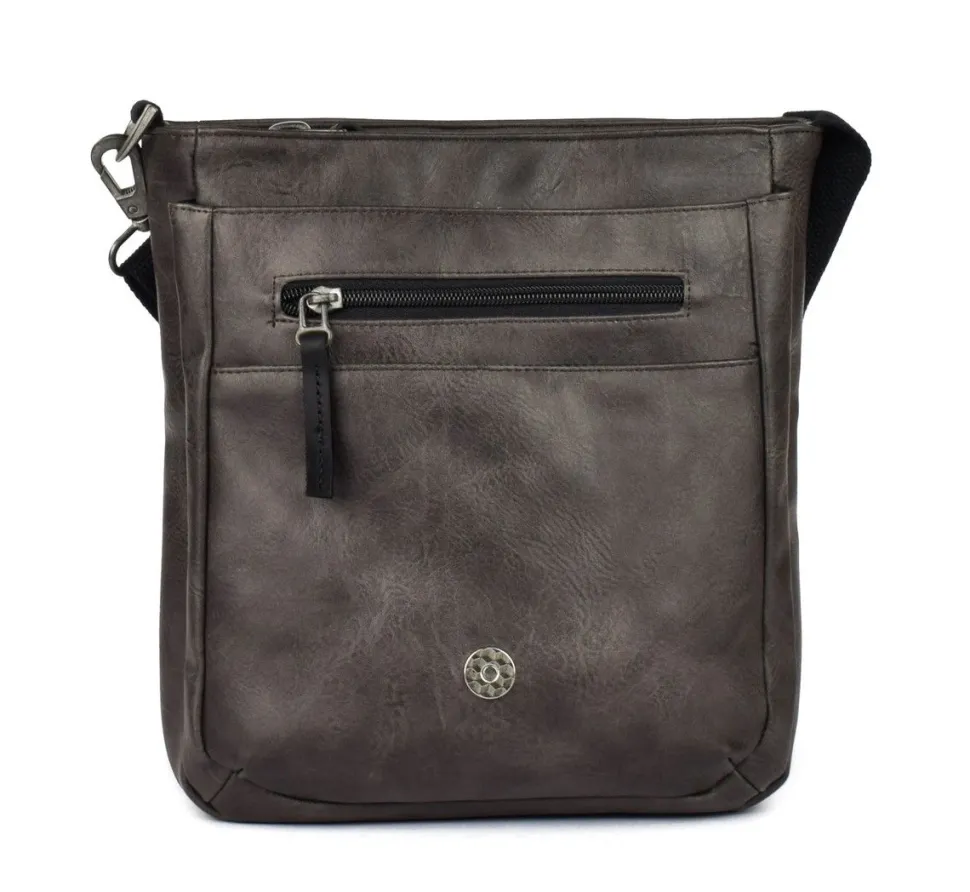 Online Avirex Borsa uomo Buffalo 01 Grigio