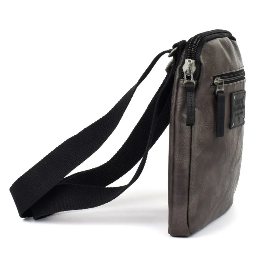 Outlet Avirex Borsa uomo Buffalo 07 Grigio