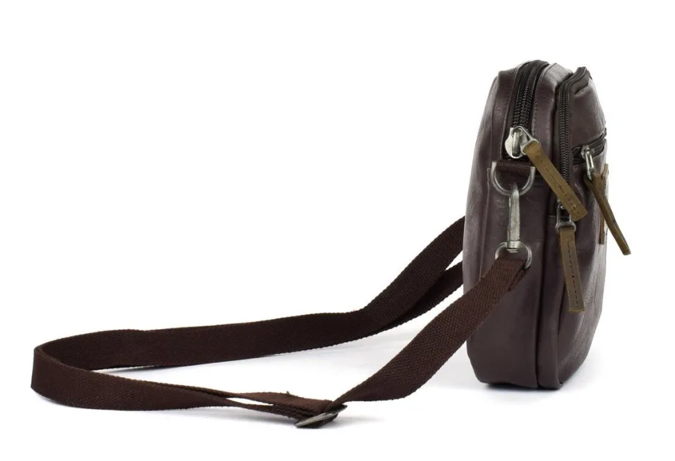 Online Avirex Borsa uomo Buffalo 05 Marrone