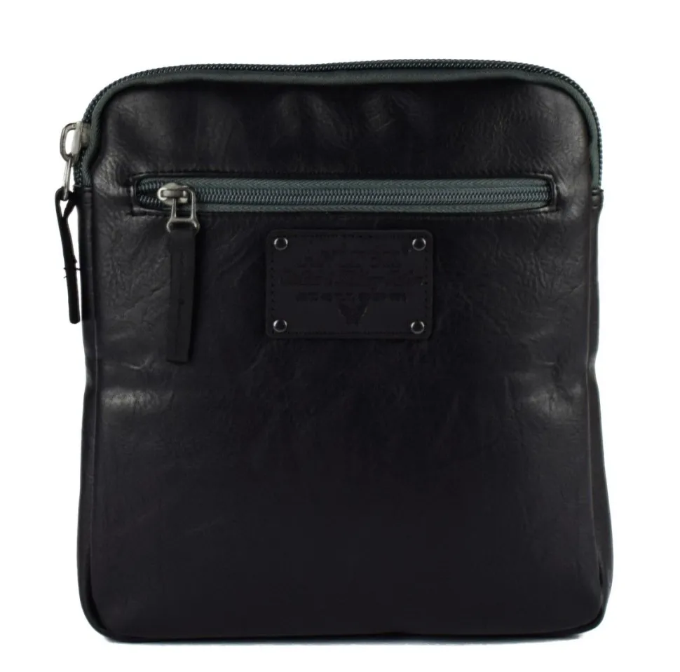 Cheap Avirex Borsa uomo Buffalo 07 Nero