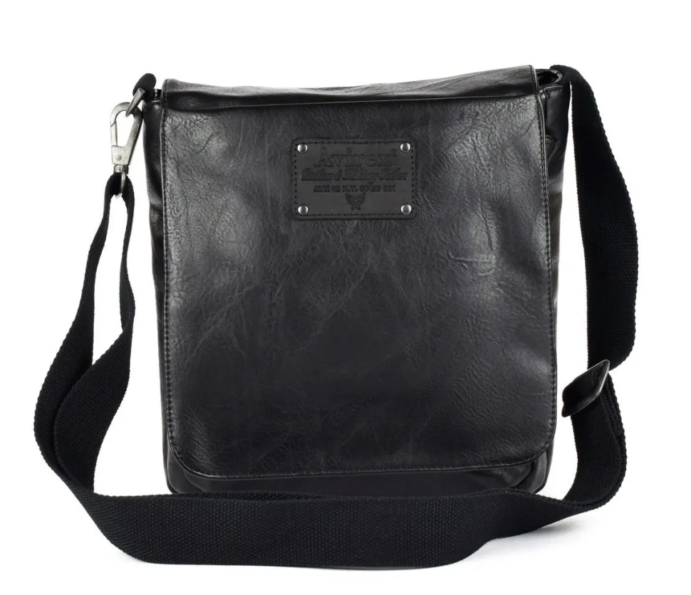 Shop Avirex Borsa uomo Buffalo 01 Nero