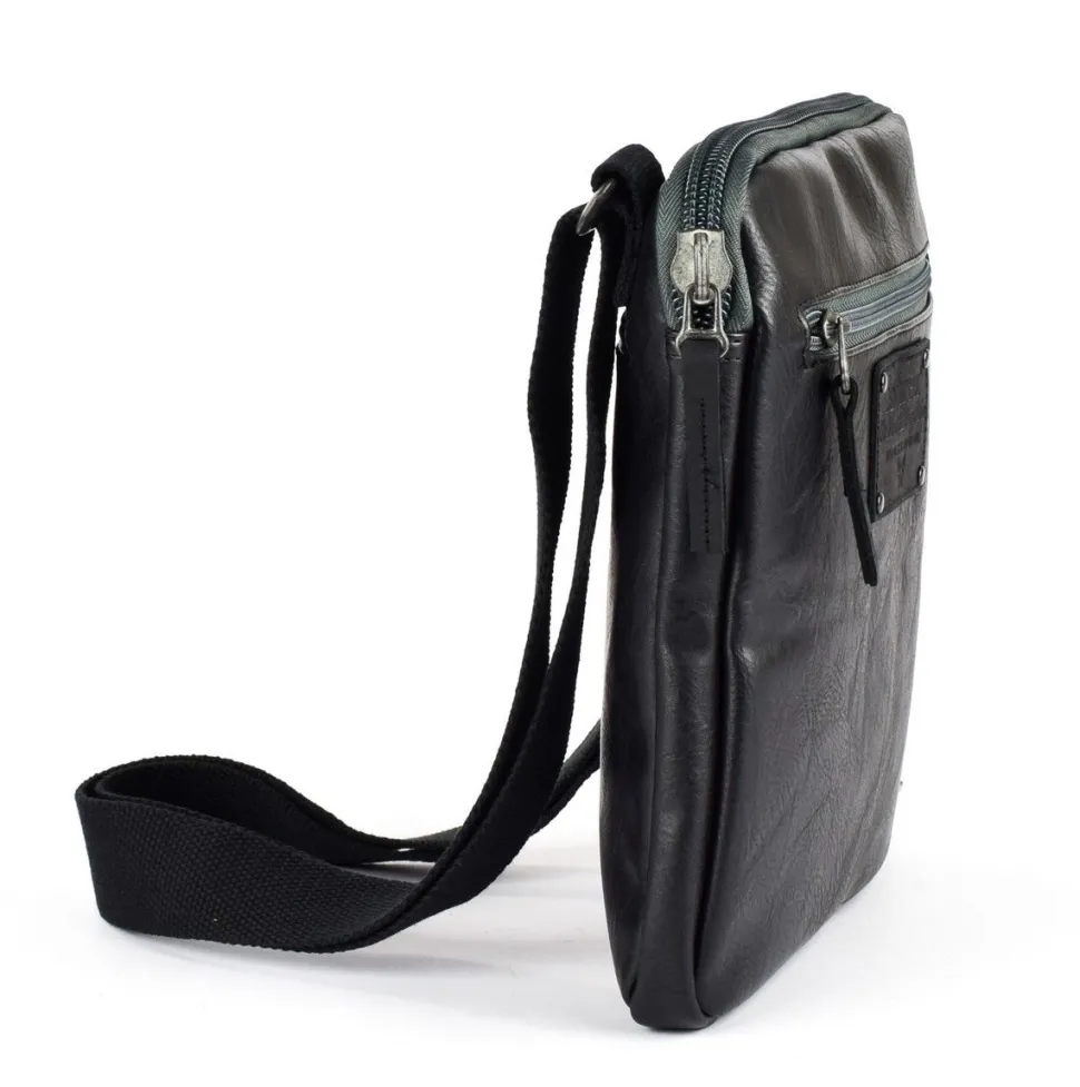 Cheap Avirex Borsa uomo Buffalo 07 Nero