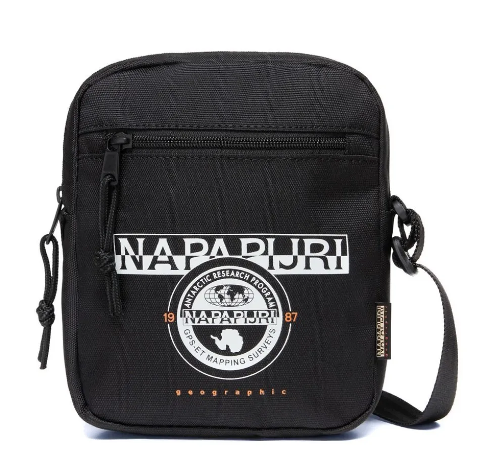 Cheap Napapijri Borsa uomo Boussine Nero