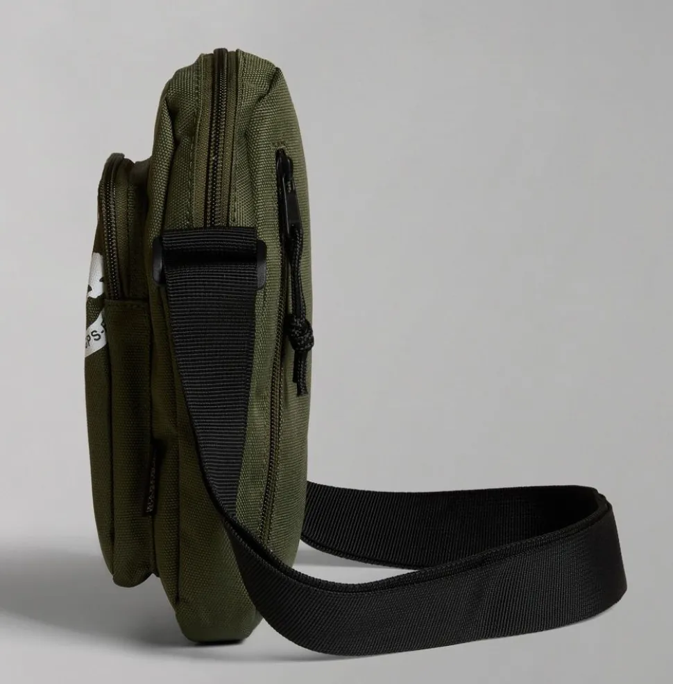 Hot Napapijri Borsa uomo Happy Cross 5 Verde