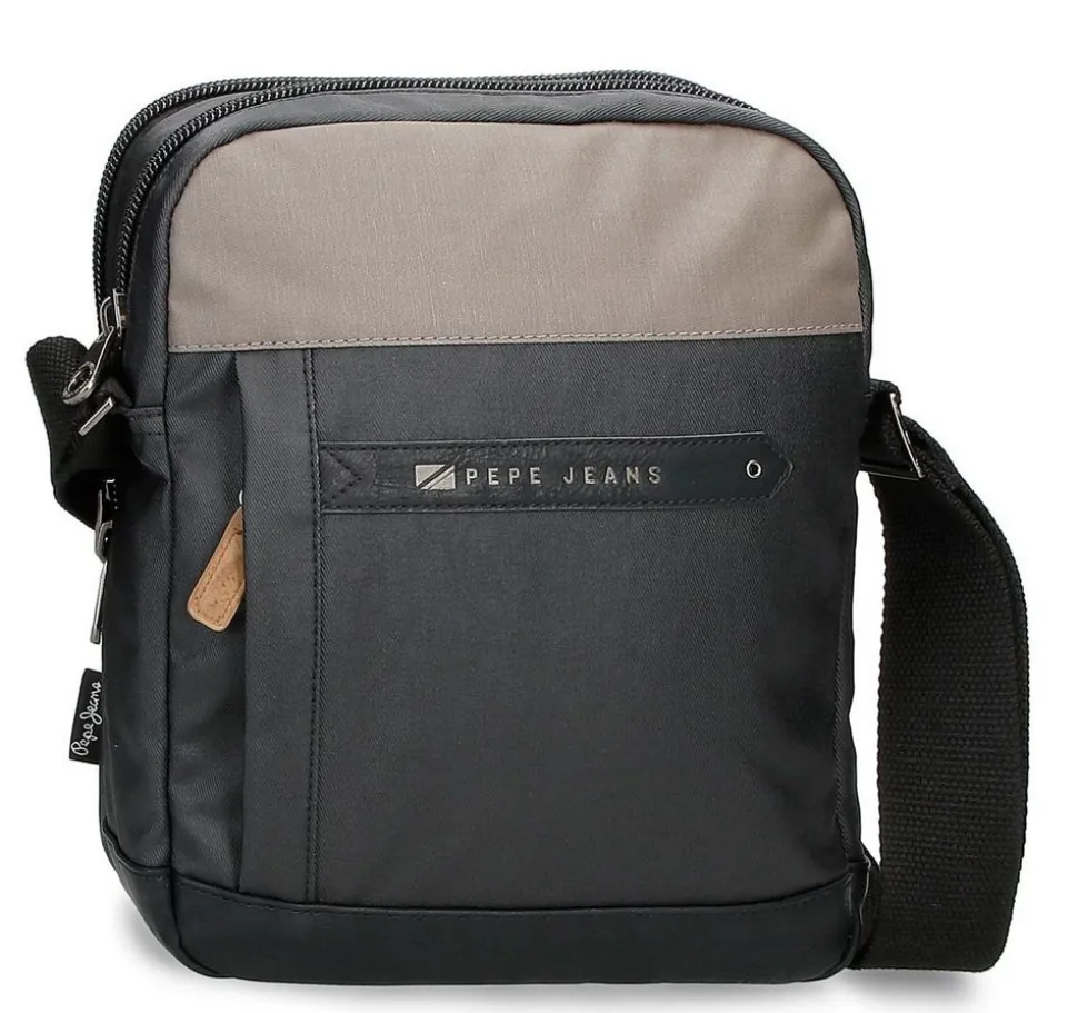 Best Pepe Jeans Borsa uomo Cardiff 76357 Nero