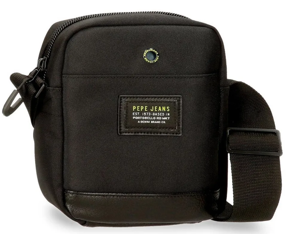 Clearance Pepe Jeans Borsa uomo Leighton 77852 Nero
