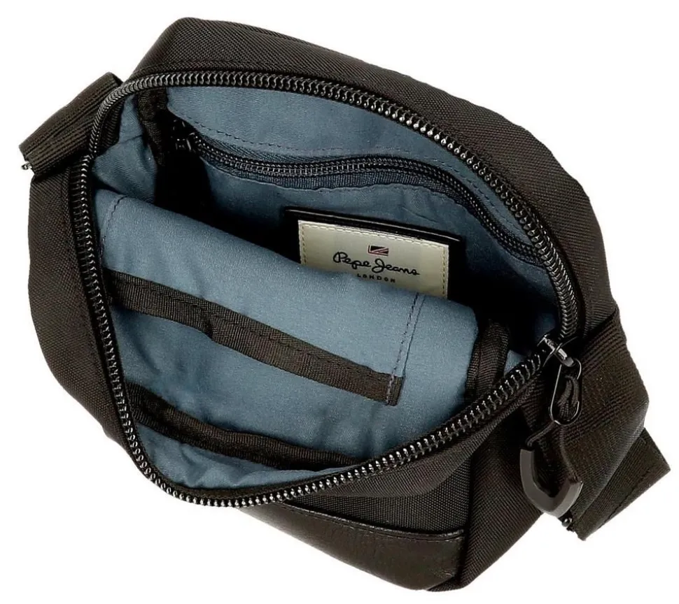 Clearance Pepe Jeans Borsa uomo Leighton 77852 Nero