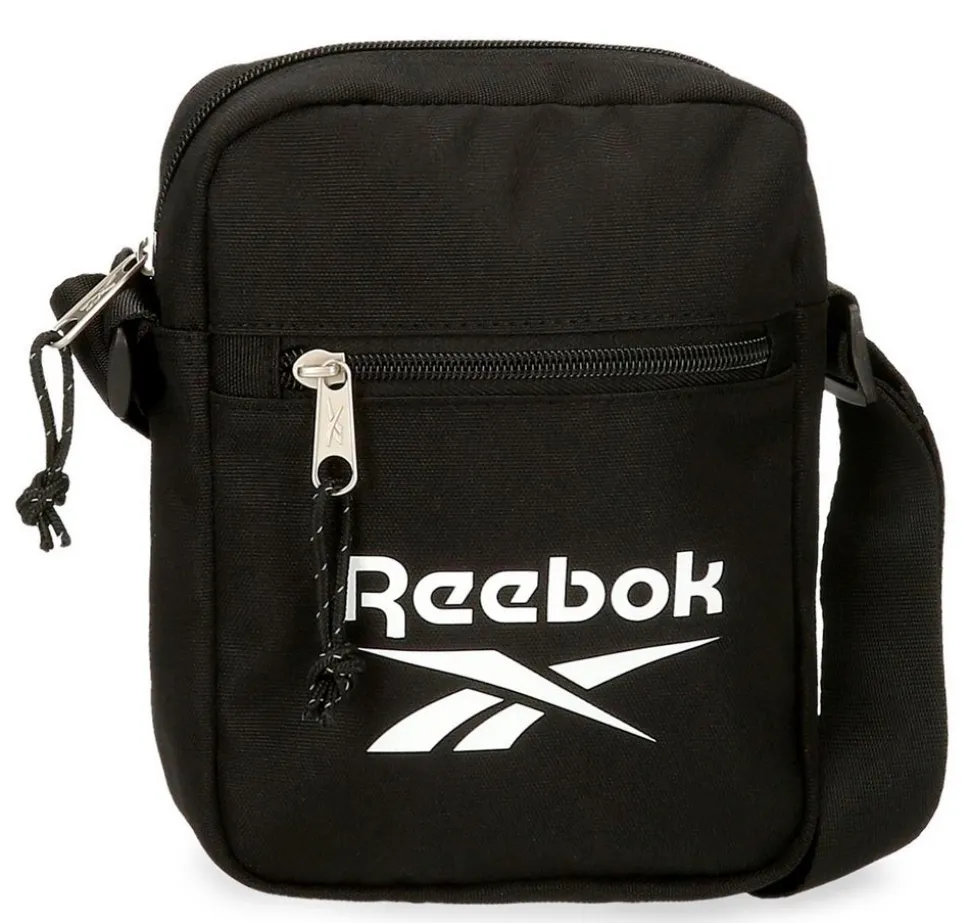 Fashion Reebok Borsa uomo Boston Nera Nero