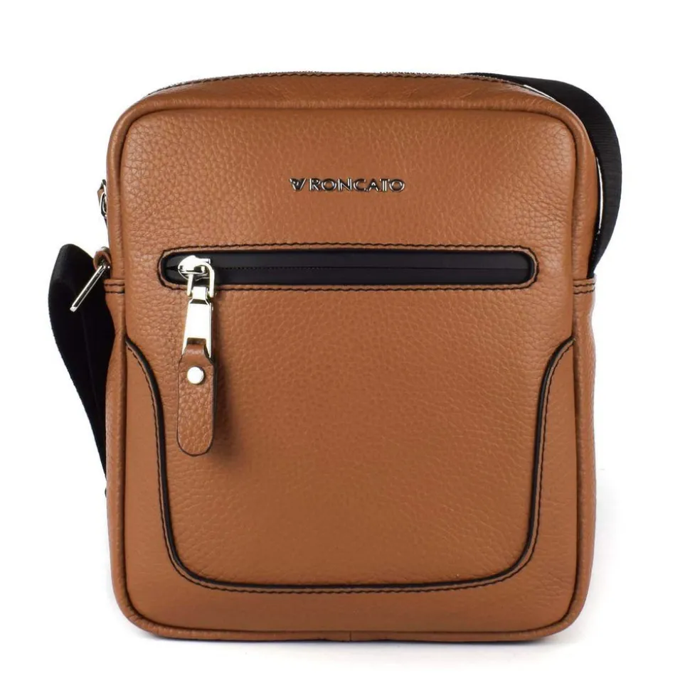 Clearance Roncato Borsa uomo Sidney 2475 Cuoio