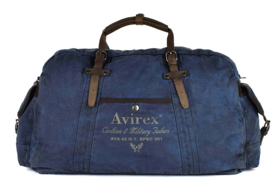 Hot Avirex Borsone 140506 V0G Blu Blue