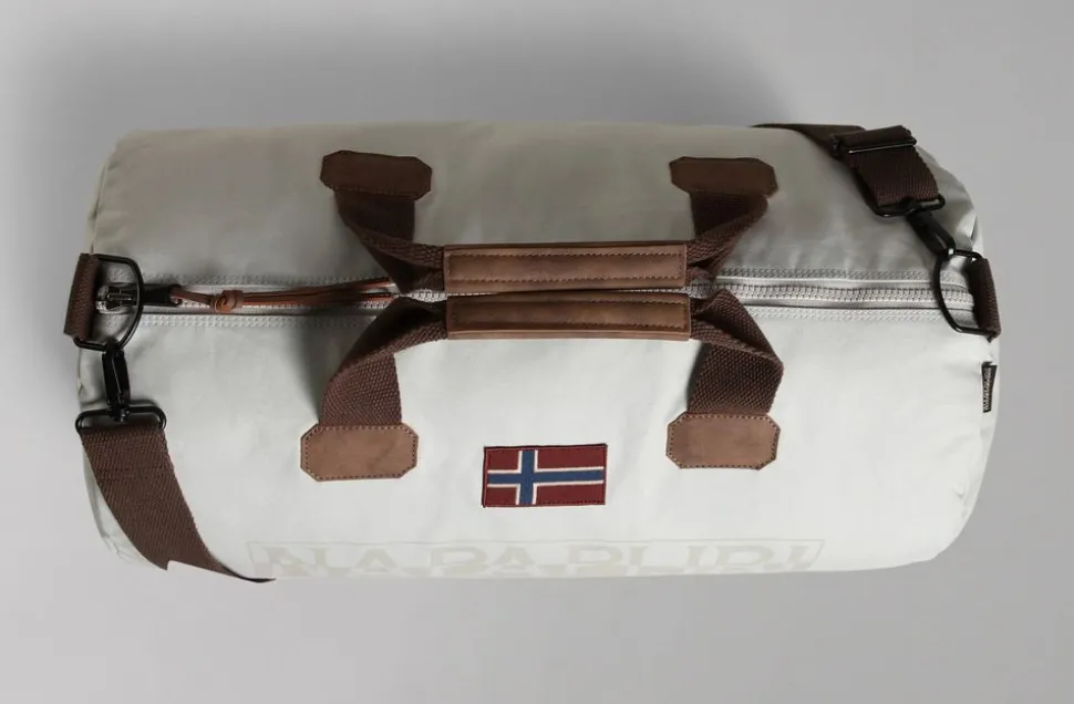 borsone_napapijri_bering_beige_silver_3.webp Clearance Napapijri Borsone Bering Beige Silver BeigeSilver