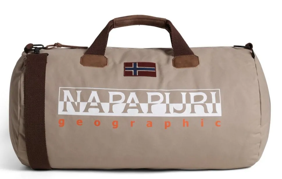 Discount Napapijri Borsone Bering Beige Stone BeigeStone
