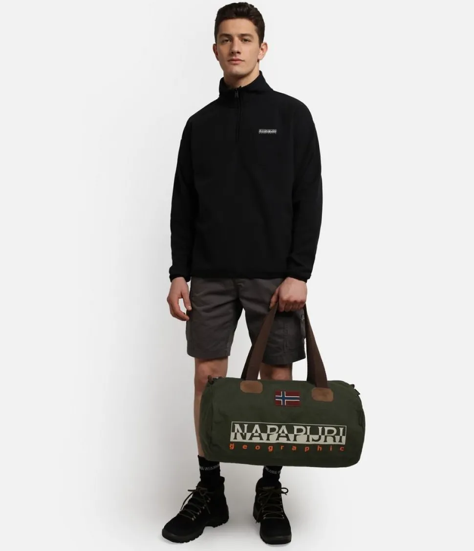 Discount Napapijri Borsone Bering Small Green Depths GreenDepths