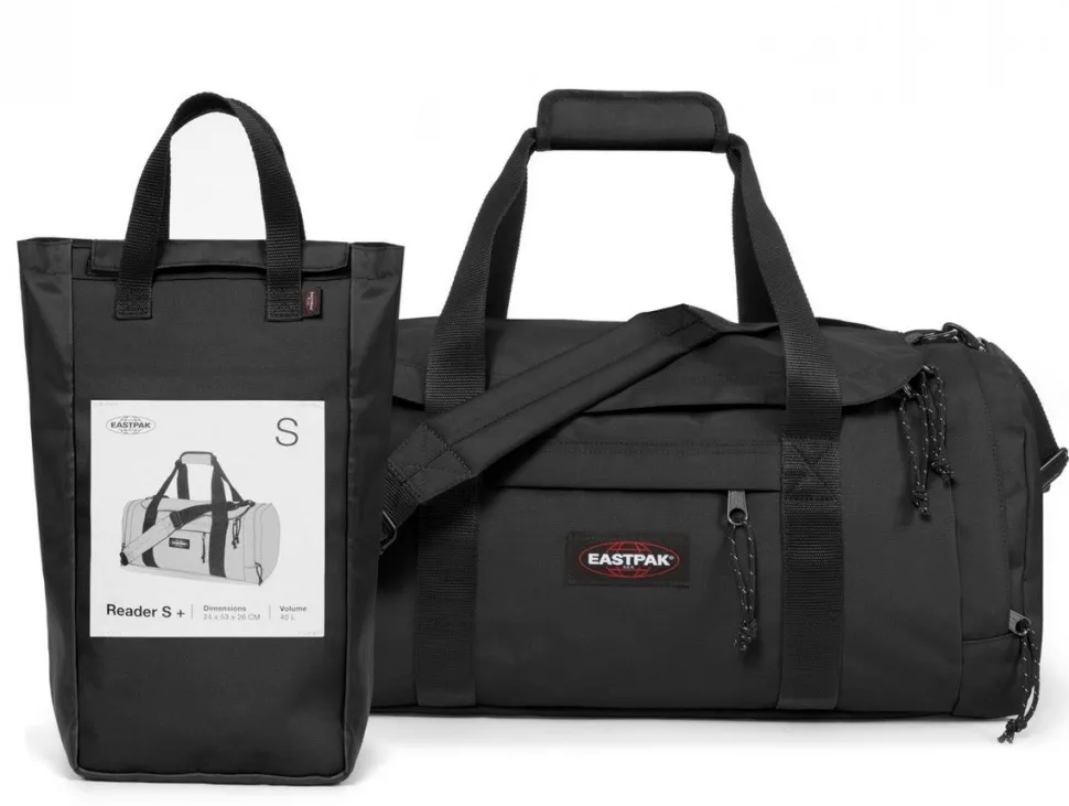 borsone_tracolla_eastpak_reader_s__nero_4.webp Outlet Eastpak Borsone tracolla Reader S + Nero Black