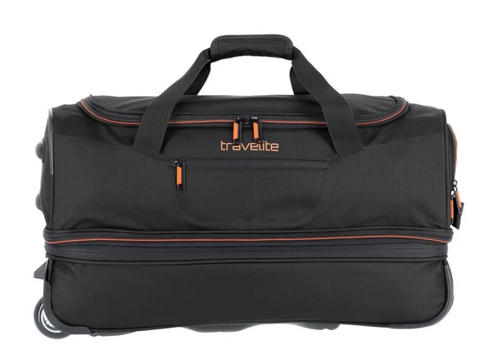 Sale Travelite Borsone Trolley espandibile Basics S 96275 Nero