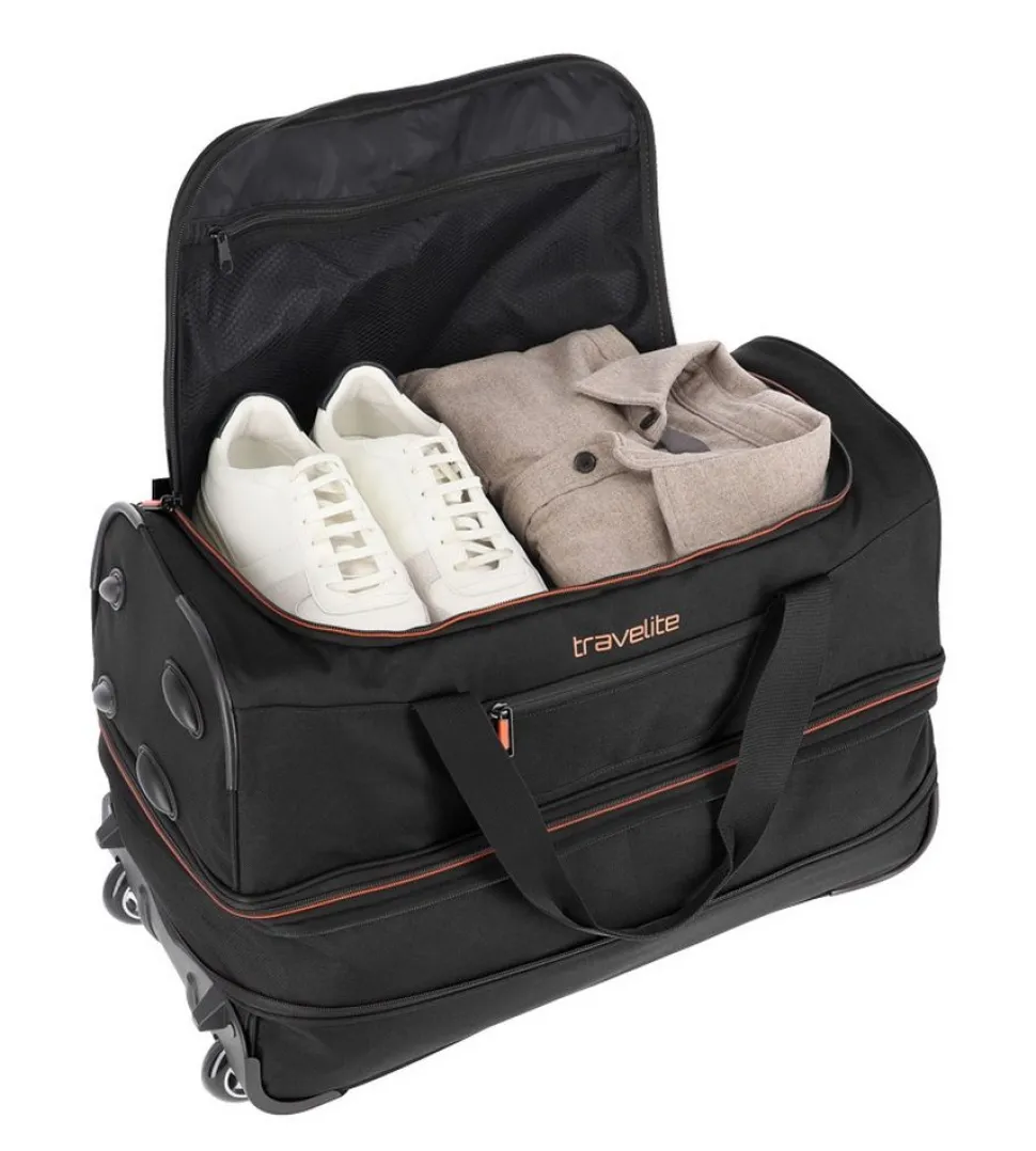 borsone_trolley_espandibile_travelite_basics_s__nero_2.webp Sale Travelite Borsone Trolley espandibile Basics S 96275 Nero
