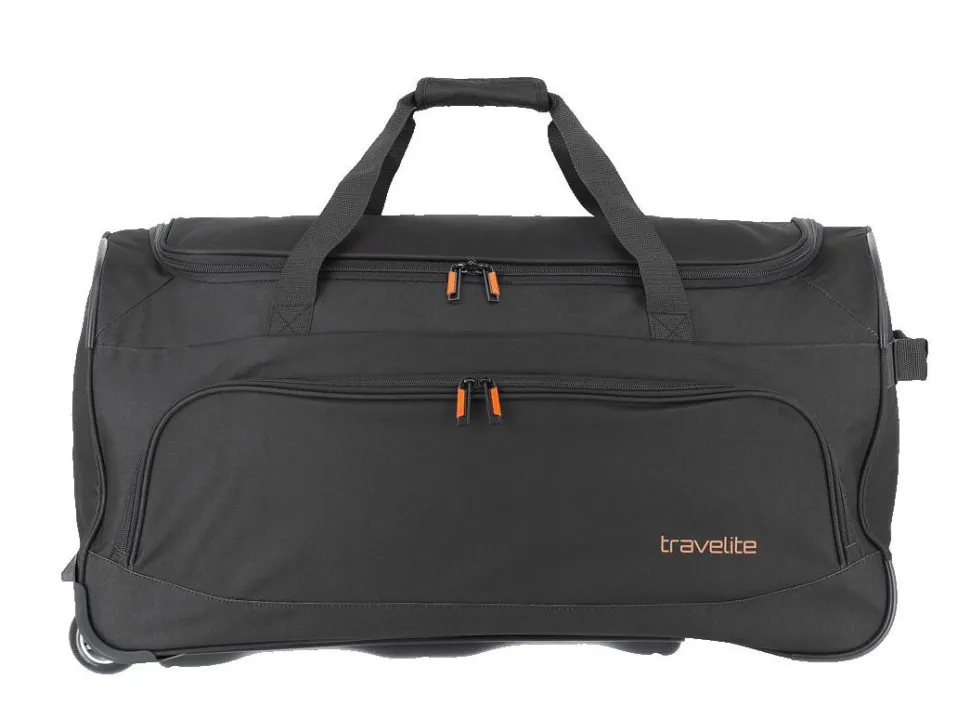 Cheap Travelite Borsone Trolley Basics M 96277 Nero