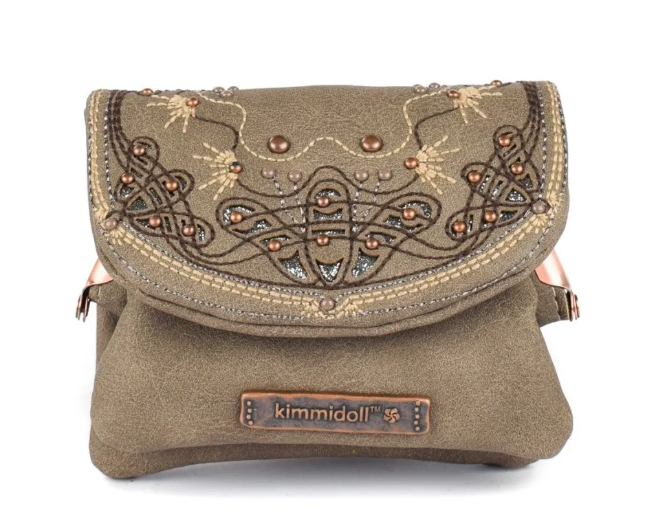 Outlet Kimmidoll Bustina con patta Ayana 33619-016 Marrone