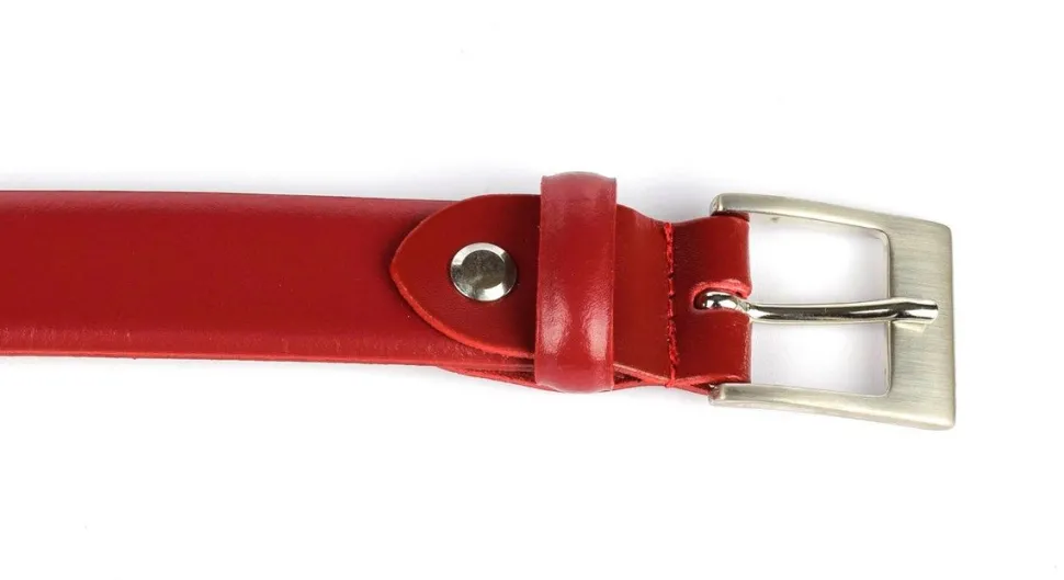 Flash Sale SIMPLYUP Cintura donna in pelle 1060 Rossa Rosso
