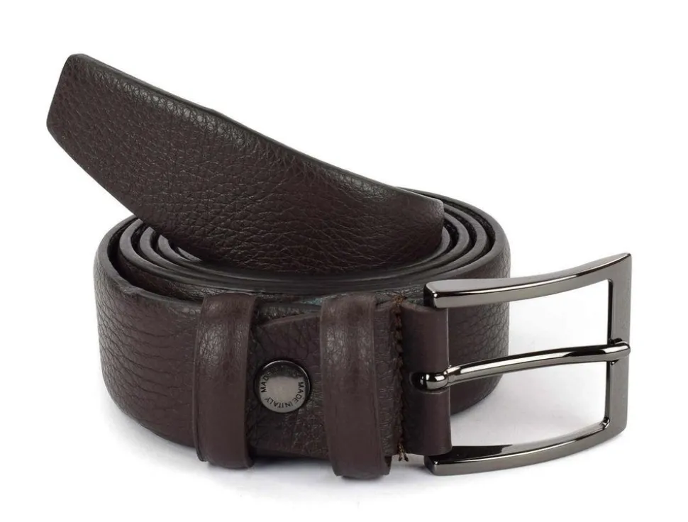 Best Emporio Cattani Cintura in pelle 01 Moro