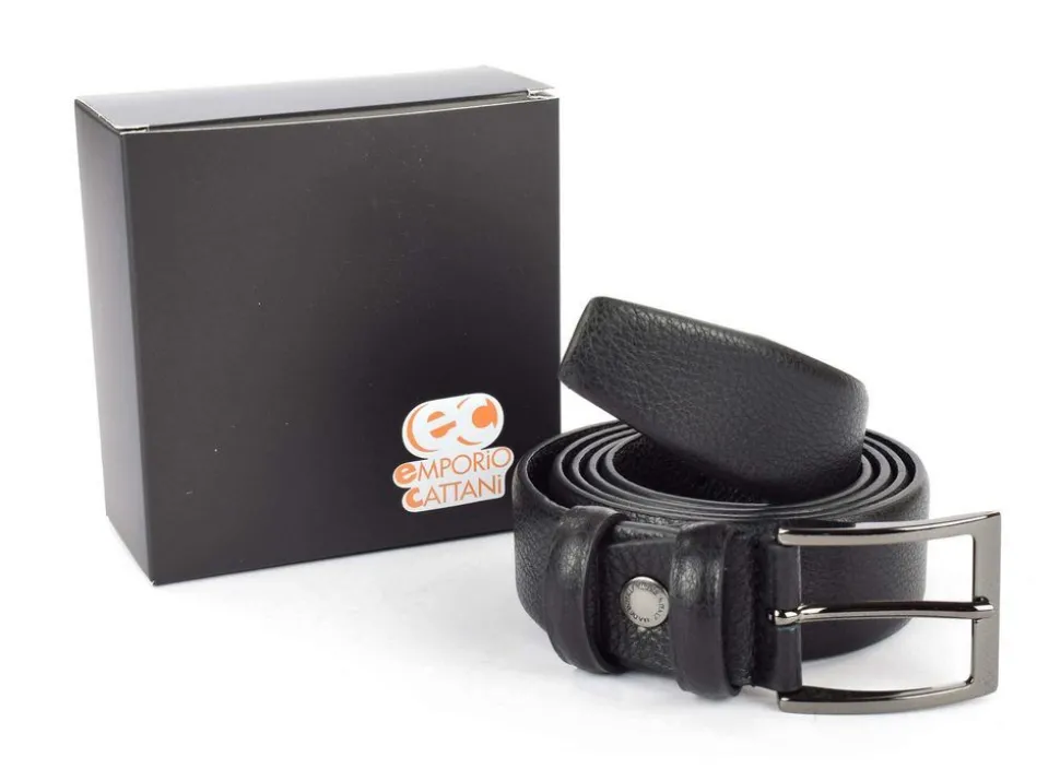 Cheap Emporio Cattani Cintura in pelle 01 Nera Nero