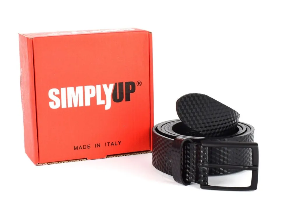 cintura_in_pelle_simplyup__nera_carbonio_2.webp Discount SIMPLYUP Cintura in pelle 1064 Nera Carbonio