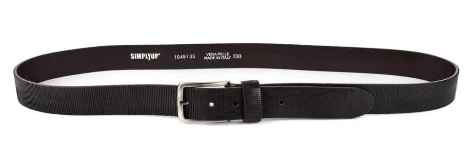 Cheap SIMPLYUP Cintura in pelle 1049 Testa Moro TestaMoro