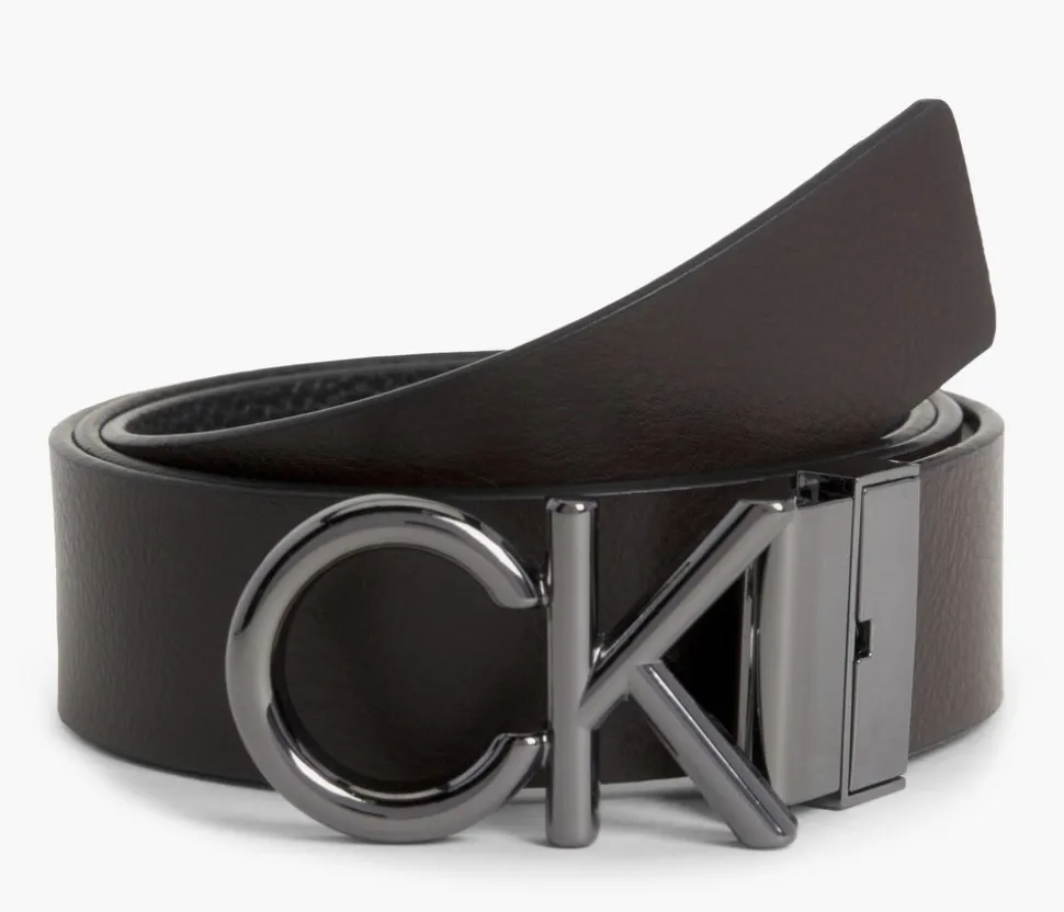 Store Calvin Klein Cintura Reversibile in pelle Nero/Marrone