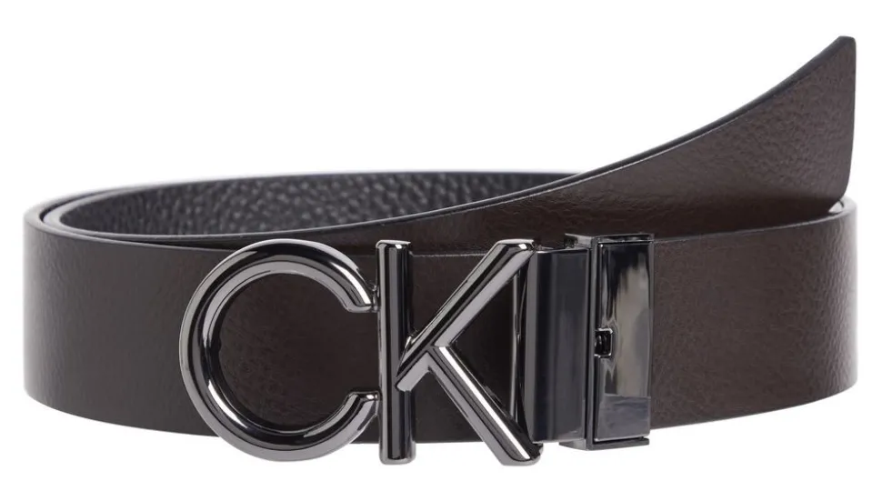 Store Calvin Klein Cintura Reversibile in pelle Nero/Marrone